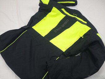 CS Neon/Fastway pánska textilná moto kombinéza cordura 2XL 5 - 5