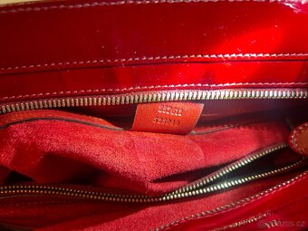 Kabelka Red Gucci Guccissima Mayfair Tote Bag - 5