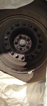 VW plechové disky 15 palců - 5