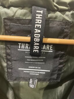 Značková prošívaná bunda s kapucí - 5