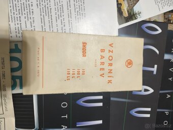 Vzorníky barev a čalounění originál - 5