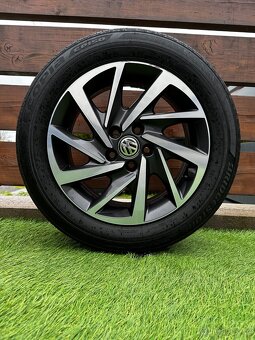 Alu kola 5x100 r15 s letním pneu (bipo) - 5