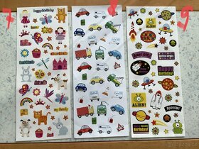Nálepky 4, Craft, scrapbook - 5
