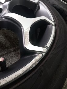 Abarth Grande punto fiat disky kola 7JX17 ET39 raritní - 5