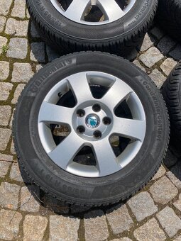 Originální alu kola Škoda 5x112 195/65 R15 - 5