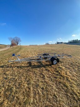 Zcela Nový Lodní přívěs, vozík na člun,vlek,loď,vodní skútr - 5