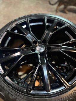 Alu kola 5x112 R21 + letní pneu - 5