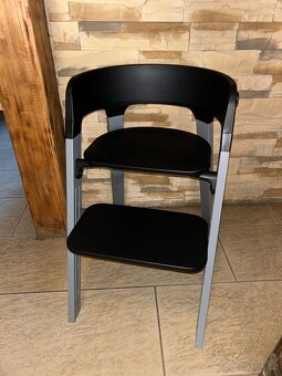 Židlička Stokke Steps Black/ Storm Grey - 5