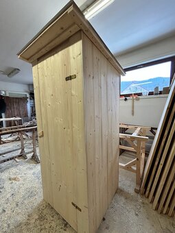 Nová velká dřevěná udírna – tl. 20 mm – Dovoz v ČR zdarma - 5