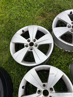 Hliníkove disky skoda superb 3 r17 et41 - 5