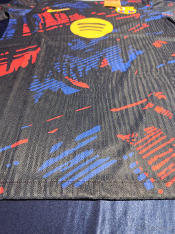 Dres Fc Barcelona Hráčsky Čierno-Modro-Červený Unikátny - 5