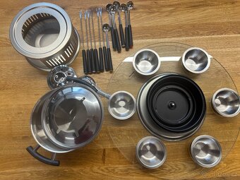 Fondue Nerezový set - 5