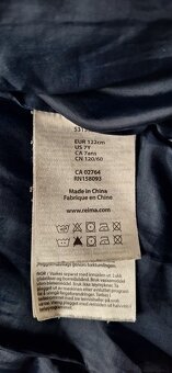 Modrá péřová bunda REIMA, vel. 122 (7 let) - 5