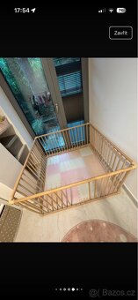 Dřevěná ohrádka 120x120 - 5