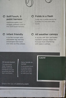 Joie brisk™ lx 2025 laurel NOVÝ - 5