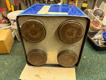 Dobový retro magnetický maják autoškoly - 5