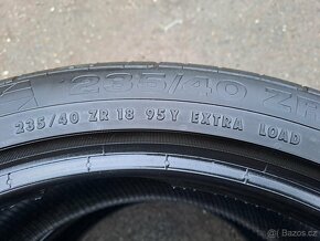 2 Letní pneumatiky Continental SportContact 5P 235/40 R18 XL - 5