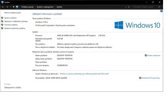 PC OFFICE AMD X2, 8GB RAM, 256GB SSD, WIN10PRO - 5