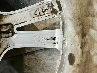 Originál alu kola BMW 5x120 R18, 7.5Jx18 H2 IS45 - 5