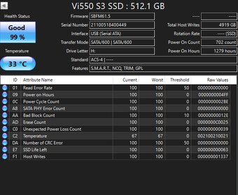 SSD 2,5" Sata - 5
