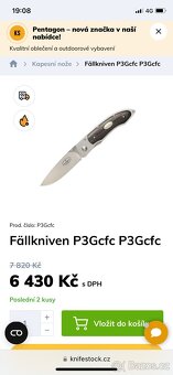 Nůž Fällkniven P3Gcfc P3Gcfc - 5