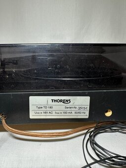 Prodám kvalitní gramofon zn. Thorens TD 180. - 5