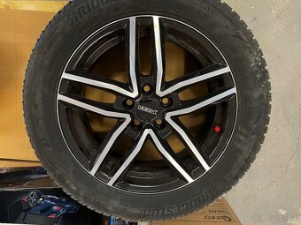 4x Obutá Alu kola DEZENT 215/55R16, 4x100, zimní Bridgestone - 5