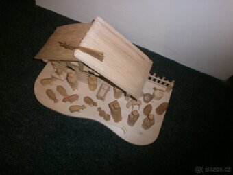 betlém z lipového a smrkového dřeva 14a5 - 5