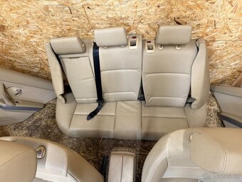 KOMPLETNÍ SVĚTLÝ KOŽENÝ INTERIÉR BMW E91 - 5