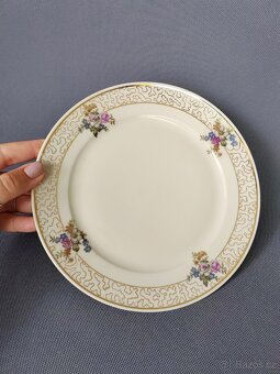 Krásná porcelánová čajová sada Weimar Porzellan (1948-1953) - 5