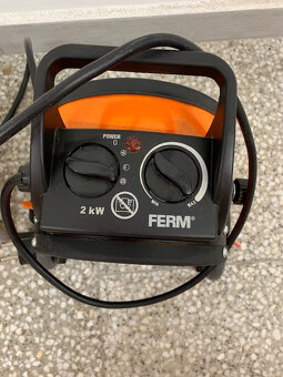 Elektrické topidlo, topení FERM 2KW - 5