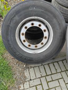 Návěsové pneu + disk 435/50 R19,5 - 5
