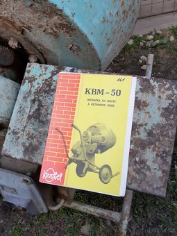 Stavební míchačka KMB-50 - 5