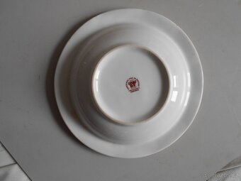 Starý, porcelánový popelník - 5