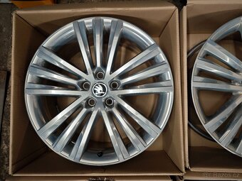 Alu kola celoleštěná Škoda Sirius 19" - 5