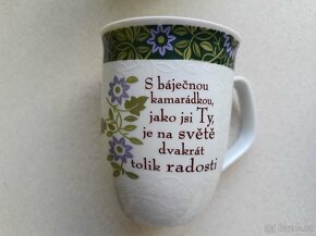 Porcelánový hrnek, hrníček nový. Druhý k 50 tinám. - 5