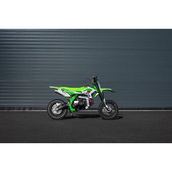 Pitbike Leramotors Thunder 70ccm, kola 10/10, zeleny - 5