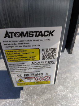 Laserová gravírka a řezačka Atomstack S20 Pro 20W (X20)-Grav - 5