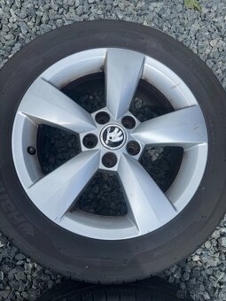 Alu sada škoda 15” 5x100, 185/60 r15 - 5