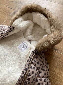 Zimní kombinéza s rukavicemi 9-12m/vel.80 - 5