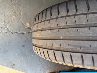 Alu kola plus zánovní pneu R17 5x112 - 5