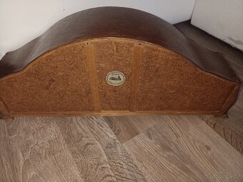 Krbové stolní hodiny starožitný Německo - 5