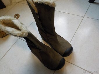 Keen -dry celokožene zimni boty ,kozačky vel 40.žena - 5