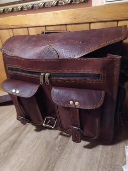 Kožená taška z Indie - 5