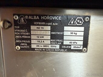 Elektrický kotel Alba Hořovice - 80 litrů - 5