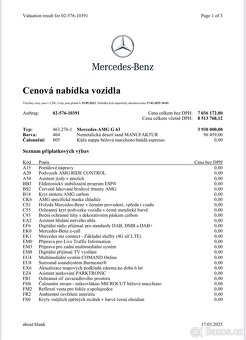 Mercedes AMG G 63 4X4² , Portálové Nápravy, NOVÝ - 5
