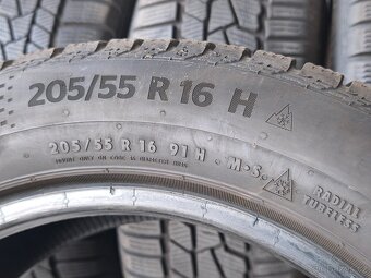 205/55 r16 zimní pneumatiky Continental 7mm - 5