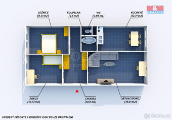 Prodej bytu 3+1, 68 m², Zdice, ul. Havlíčkova - 5