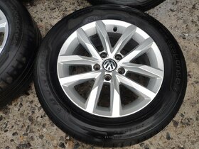 Alu Vw 5/112 r16 + 215/60 r16 letní - 5