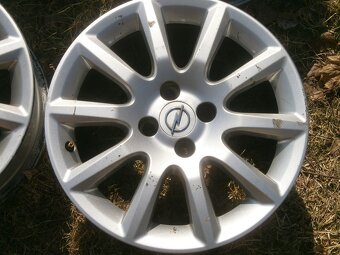 4xOriginál Litá kola na OPEL ASTRA H velikost 16tky. ET 37 - 5